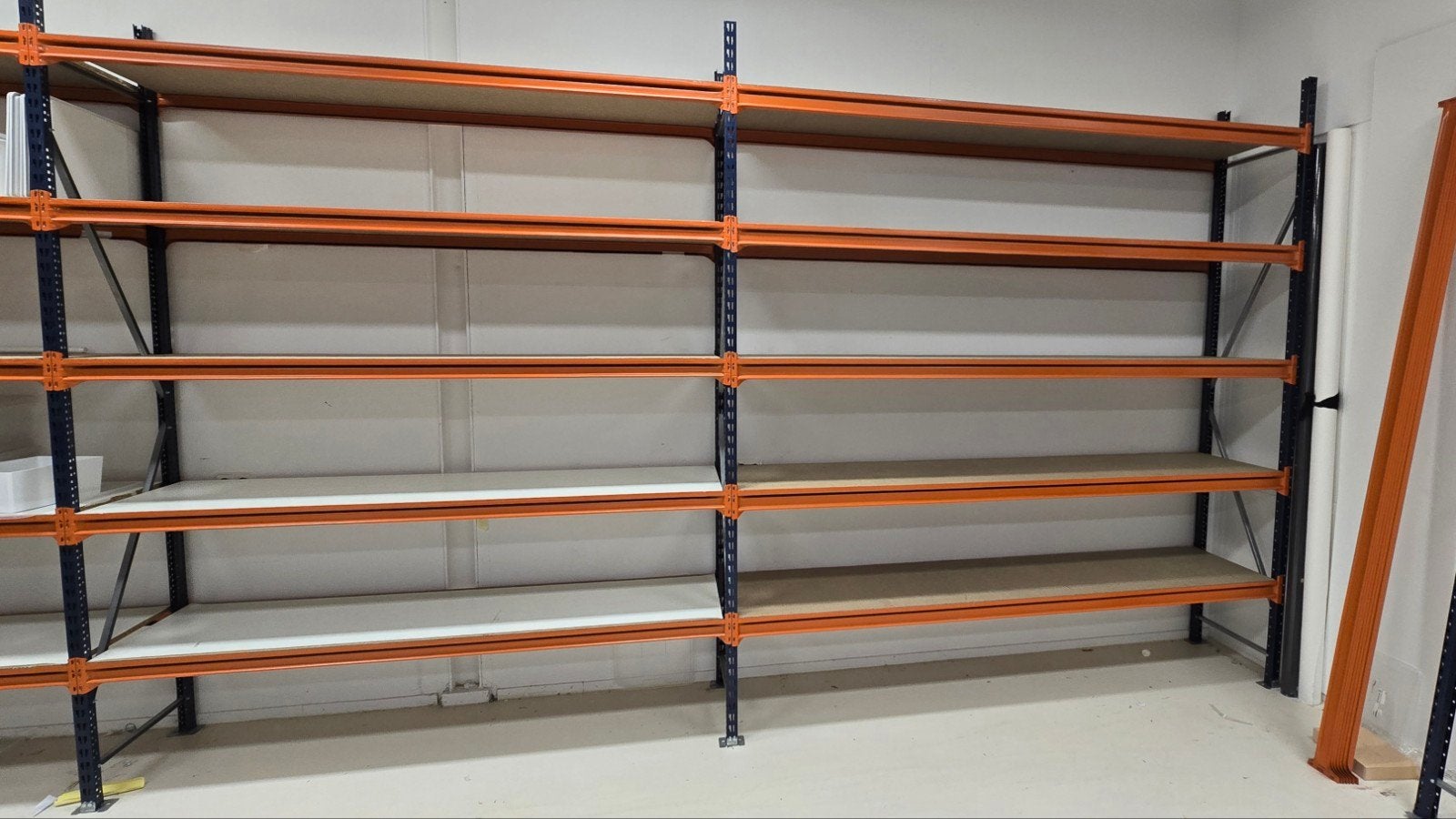 Rekken / stelling Mecalux grootvakstelling magazijnstelling, Ophalen