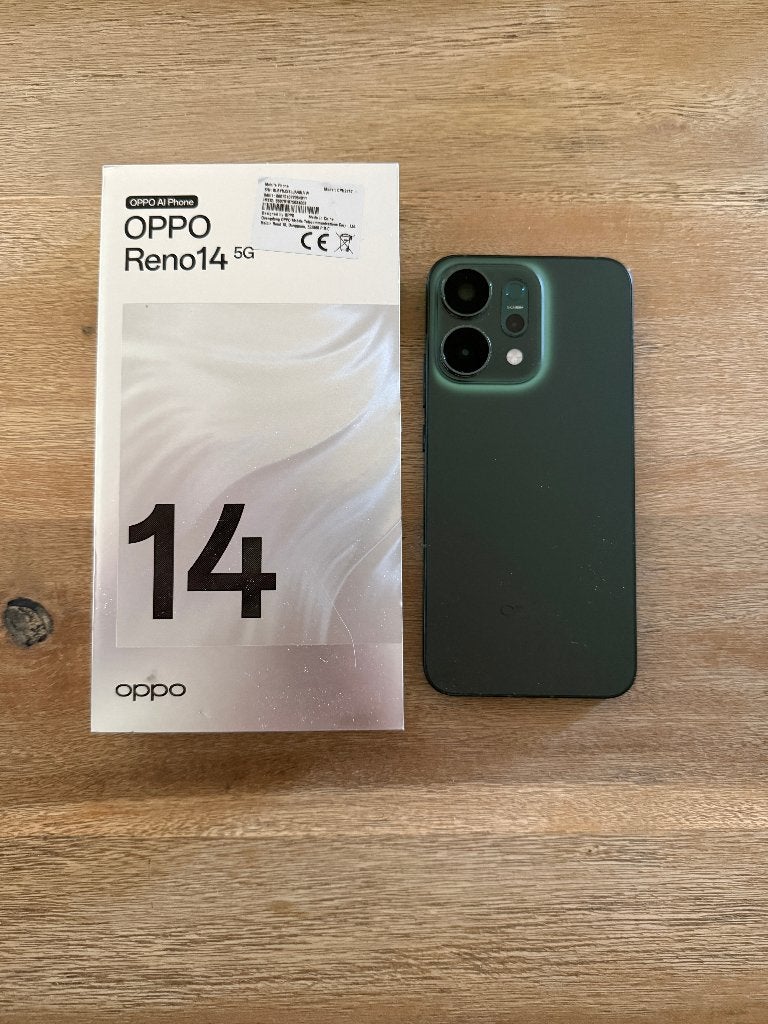 OPPO Reno14 5G - 512 Go - Vert lumineux - Parfait état, Télécoms, Enlèvement, Neuf