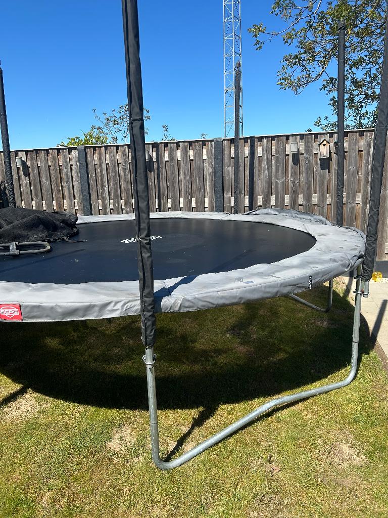 Te koop trampoline merk berg 380 cm diameter, Ophalen, Zo goed als nieuw