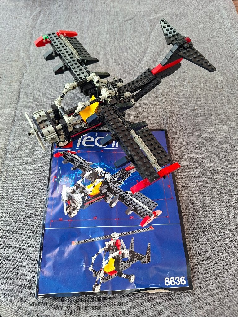 LEGO Technic 8836 Sky Ranger 1992 + notice, Enfants & Bébés, Jouets | Duplo & Lego, Enlèvement ou Envoi, Lego, Ensemble complet