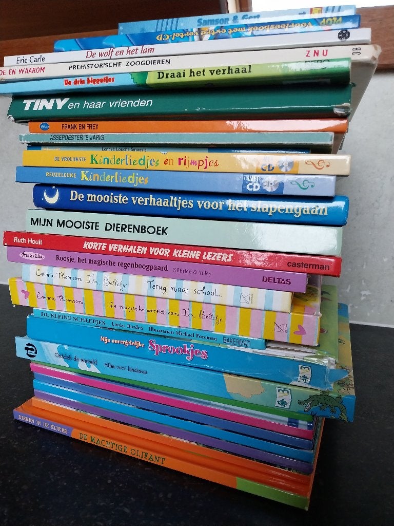 Pakket boeken voor kleuters, Enlèvement, Utilisé, Garçon ou Fille, 5 ou 6 ans