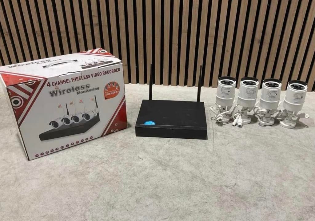 Wireless monitoring 1009 4mp wifi camera systeem nieuw ‼️, Enlèvement, Comme neuf