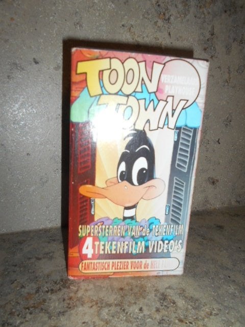 VHS Box - Toon Town voor collectors, Cd's en Dvd's, Ophalen of Verzenden, Zo goed als nieuw, VHS