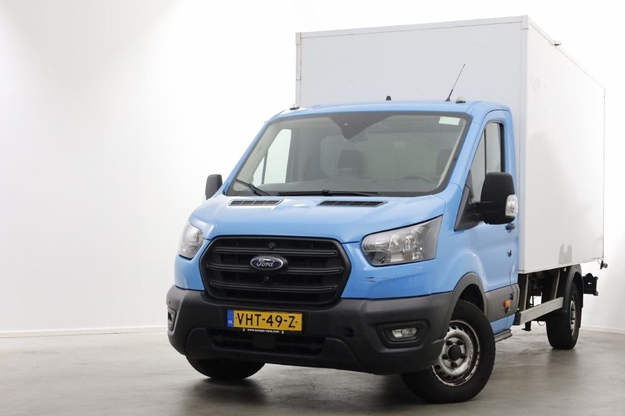 Ford Transit 350 2.0 TDCI 130pk E6 Bakwagen met achterdeuren, Bedrijf, Parkeersensor, Ford, Onderhoudsboekje