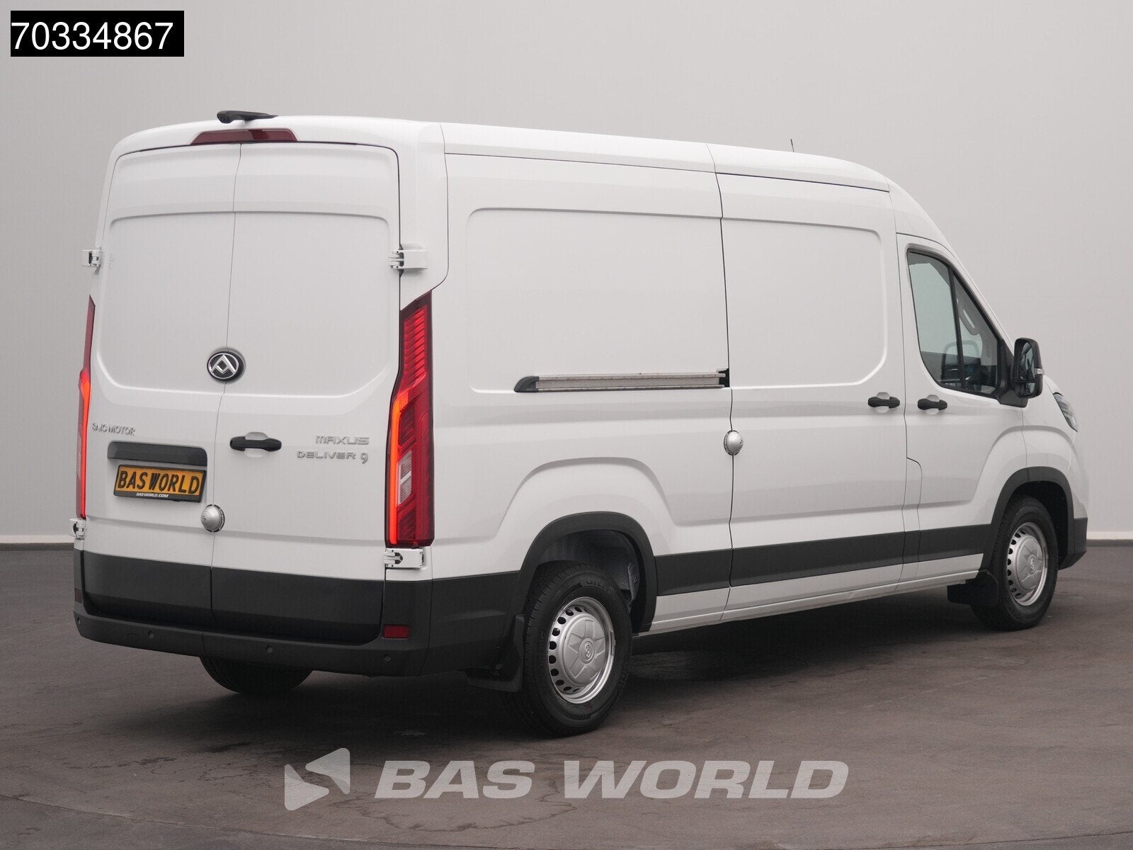 Maxus Deliver 9 L3H2 LED Airco Cruise Camera Parkeersensoren, Stof, Gebruikt, Euro 6, 4 cilinders