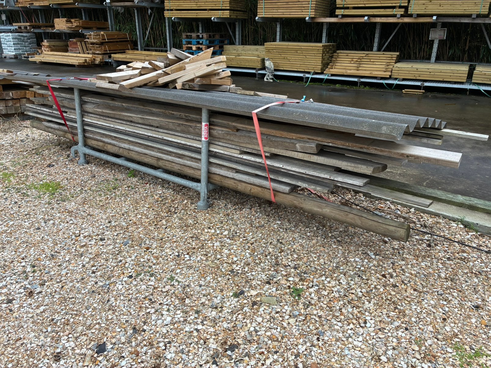 Gratis hout, Tuin en Terras, Ophalen