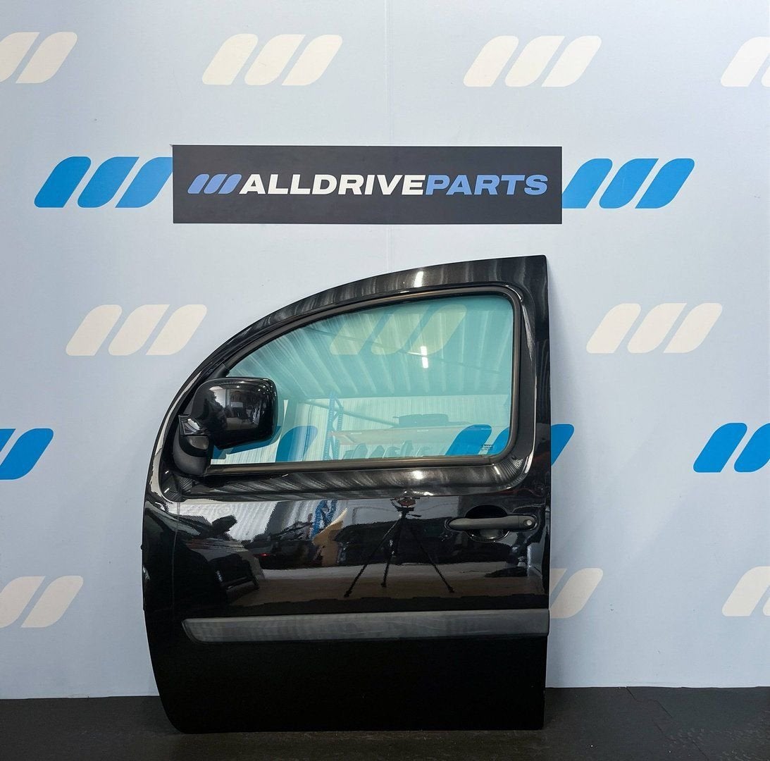 Voorportier links voor Renault Kangoo Zwart 801015880R, Auto-onderdelen, Gebruikt, -, Deur, -