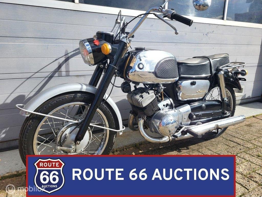 Suzuki T10 | 1964 | Route 66 Auctions, Motoren, Gebruikt, Overig, Handgeschakeld