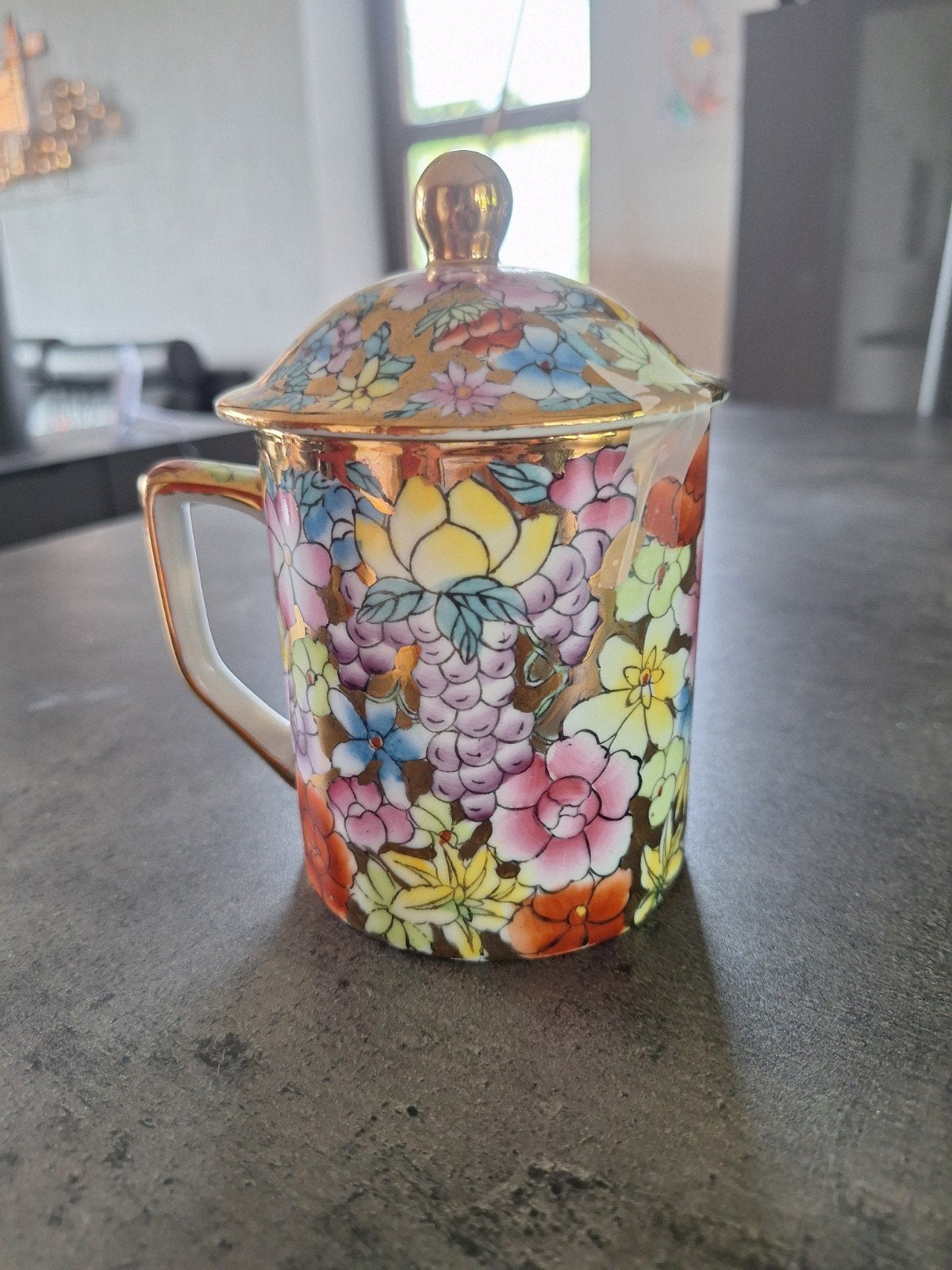 Tasse à thé chinoise, Enlèvement, Porcelaine