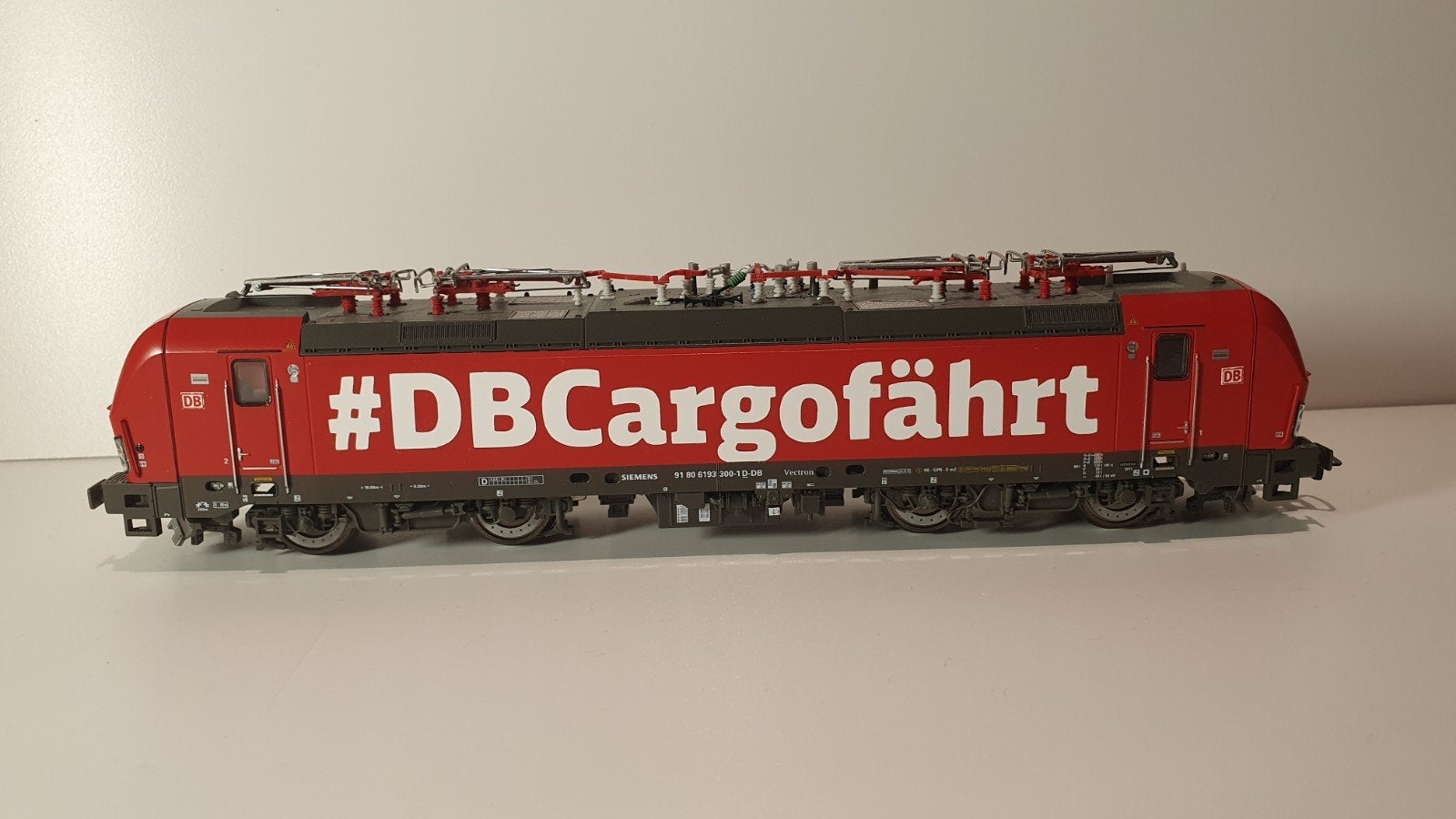 Vectron 193 300 DB Cargo Piko DC DB Cargo Fährt, Analogique, Enlèvement ou Envoi, Courant continu, Locomotive
