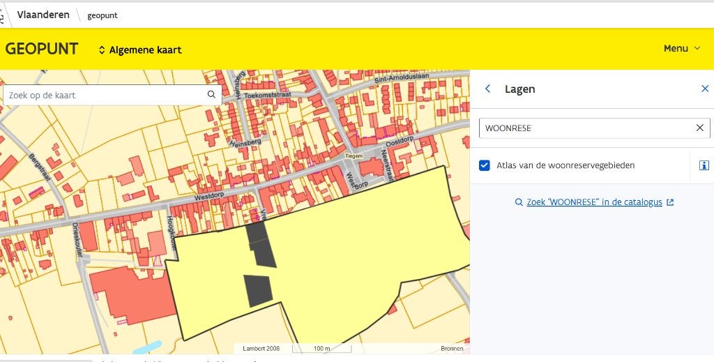 Grond in woonreservegebied, Anzegem, Verkoop zonder makelaar, 1500 m² of meer