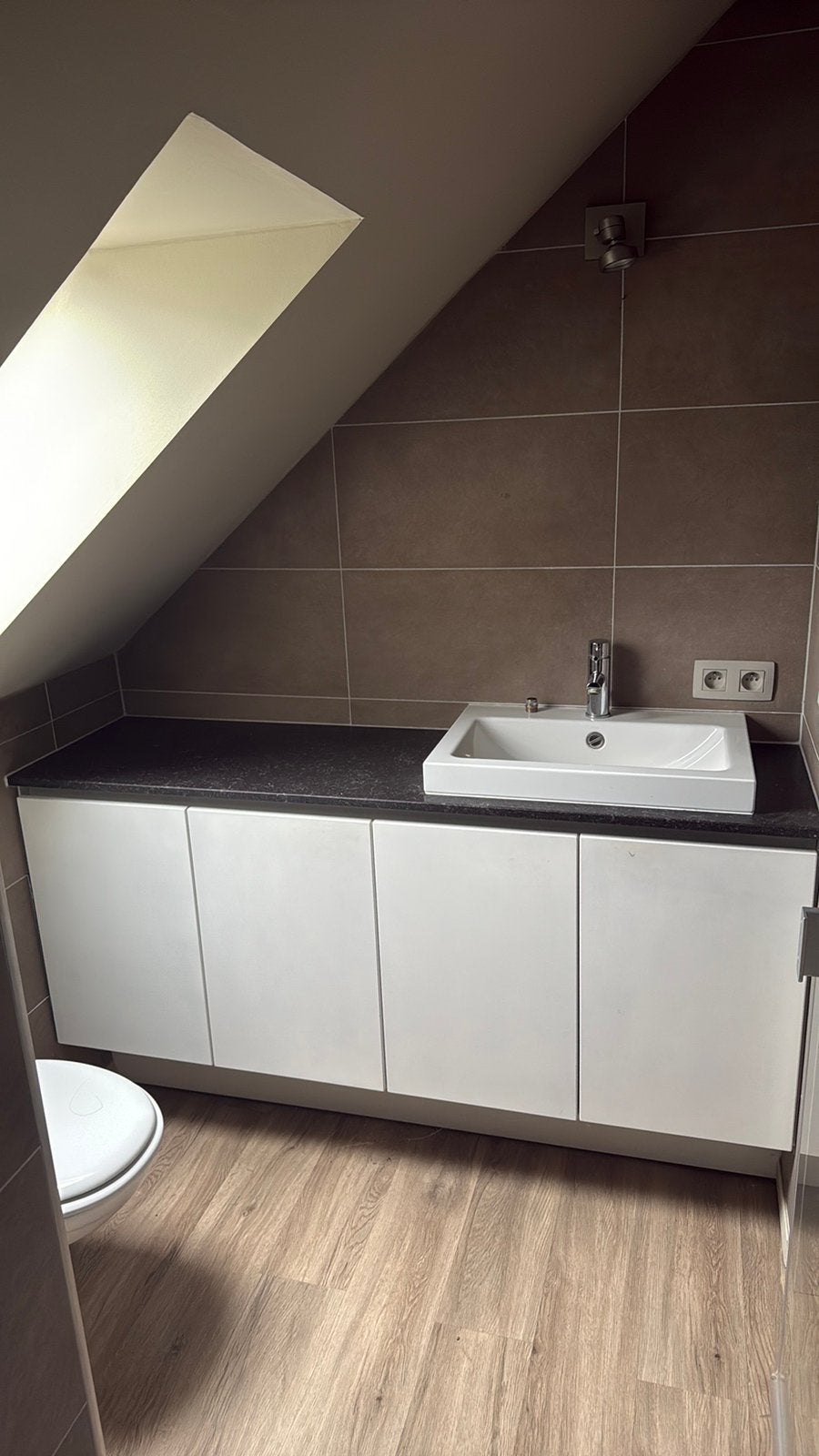 Douche met toebehoren en badkamermeubel, Ophalen, Zo goed als nieuw