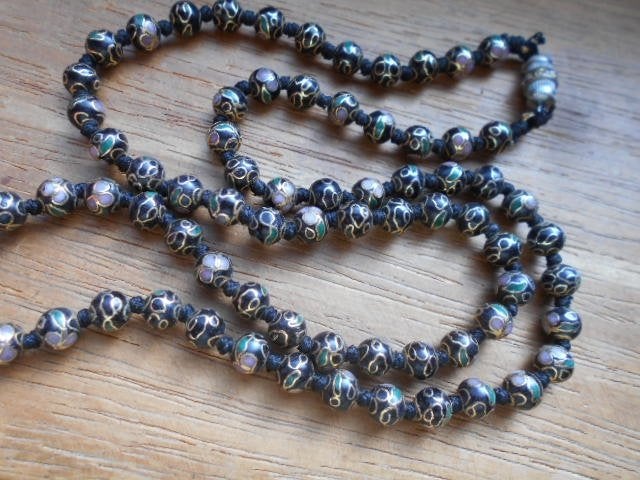collier de chine, cloisonné, neuf 10€, Enlèvement ou Envoi, Neuf, Vert, Autres matériaux