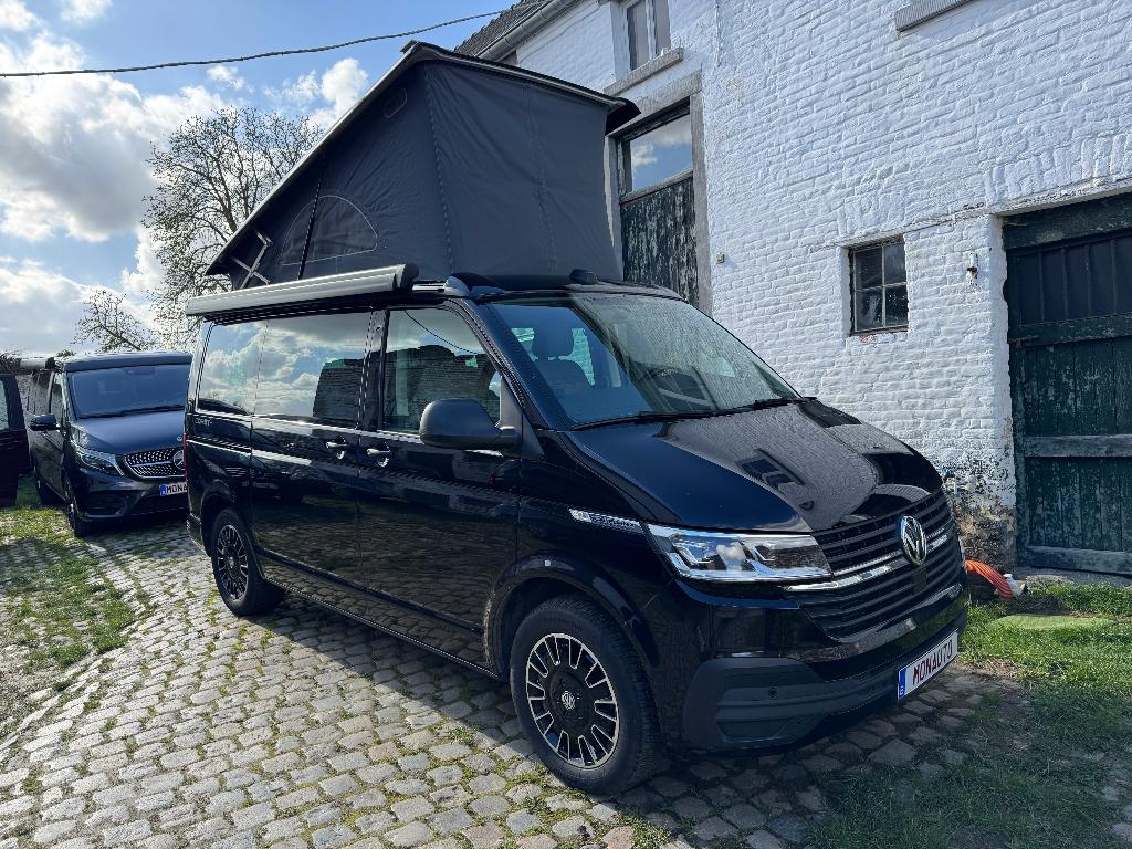 Volkswagen T6.1 California 2.0 TDI 150 DSG LED 12M GARANTIE., Caravans en Kamperen, Mobilhomes, Automaat, Chemisch toilet, Koelkast