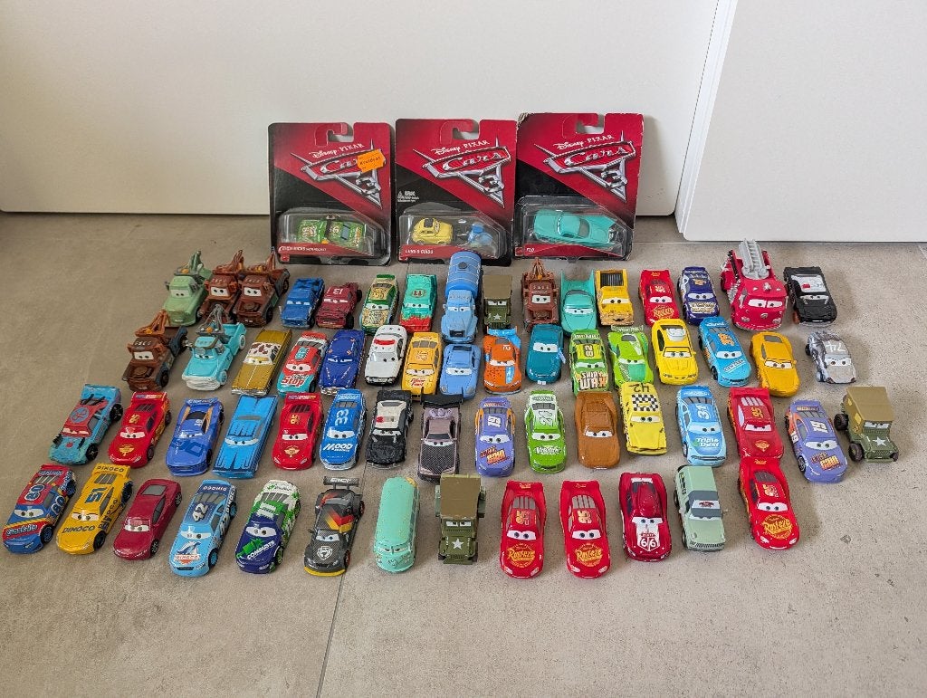 Cars Pixar - pakket, Kinderen en Baby's, Ophalen of Verzenden, Gebruikt