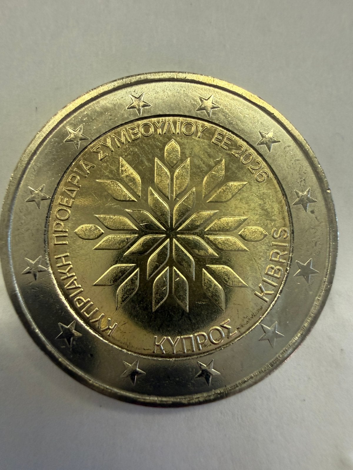 2 euro cyprus 2026, Postzegels en Munten, Munten | Europa | Euromunten, Ophalen of Verzenden, Cyprus, 2 euro