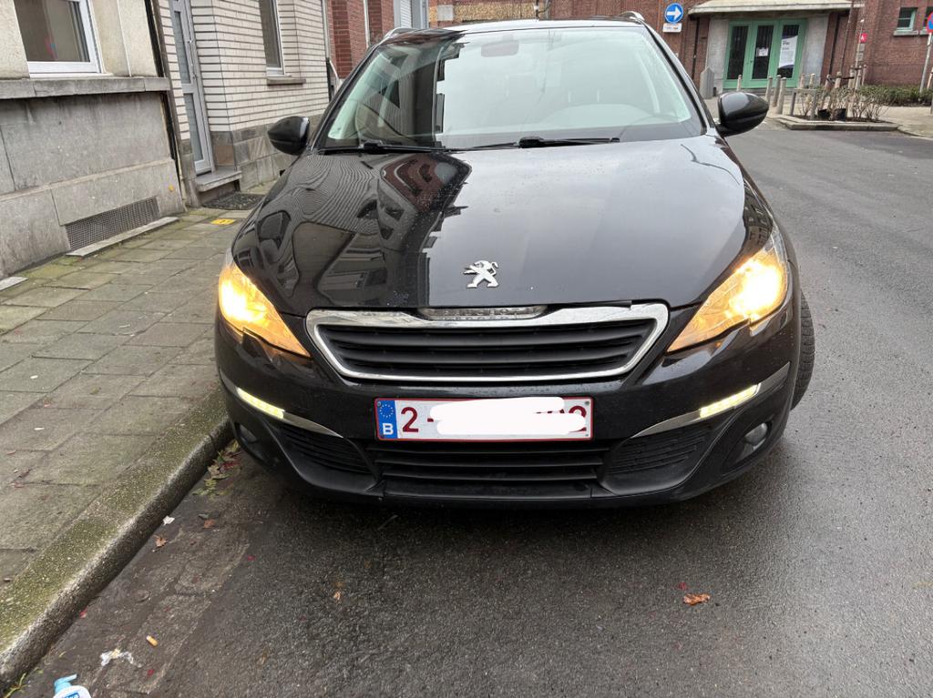 Peugeot 308, Auto's, Voorwielaandrijving, Stof, Zwart, 5 deurs