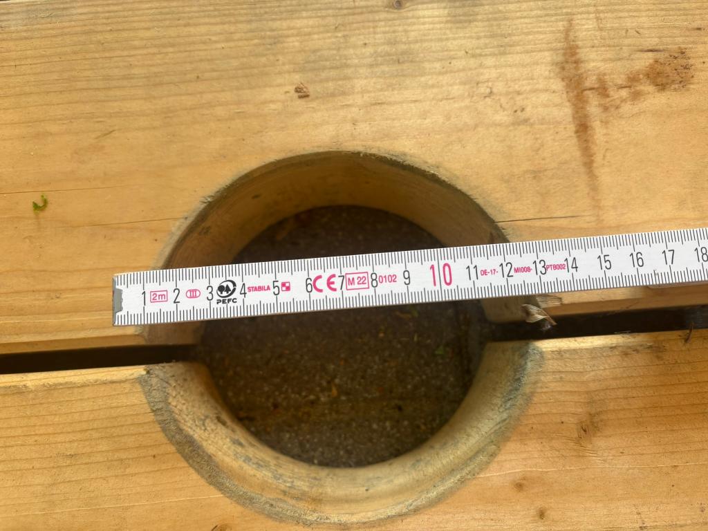 Buizenhouder hout, Tuin en Terras, Waterpompen, Ophalen, Gebruikt, Handmatig, Overige typen