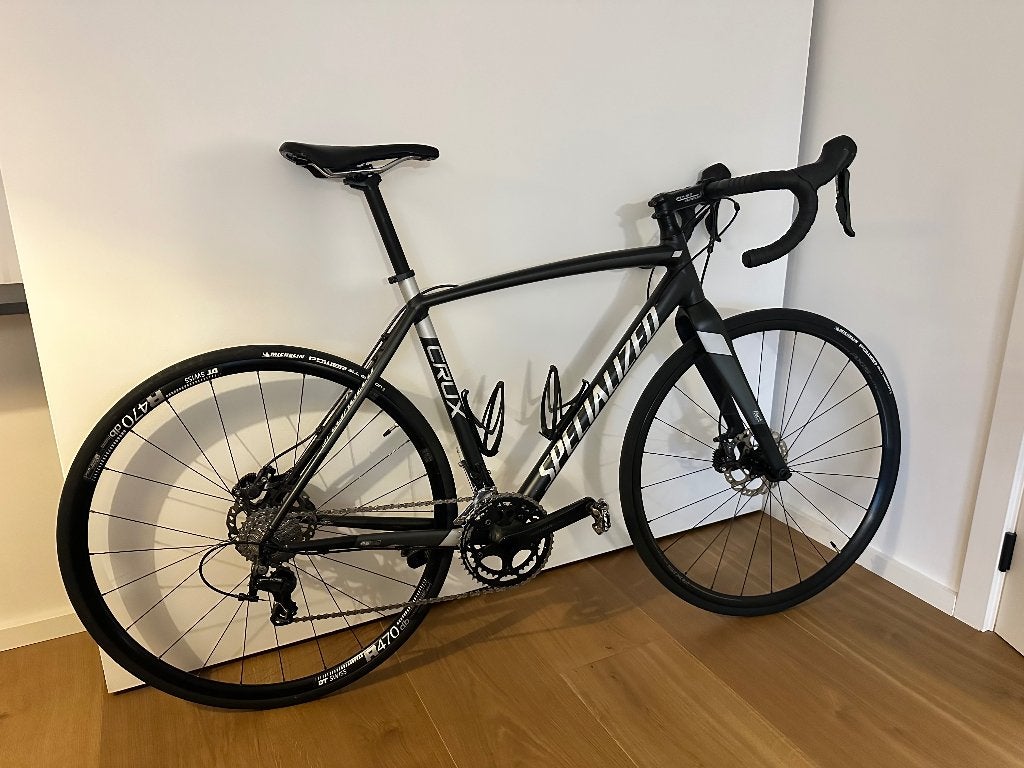 Specialized Crux maat 56 + Elite Suito Smarttrainer, Sport en Fitness, Ophalen, Gebruikt