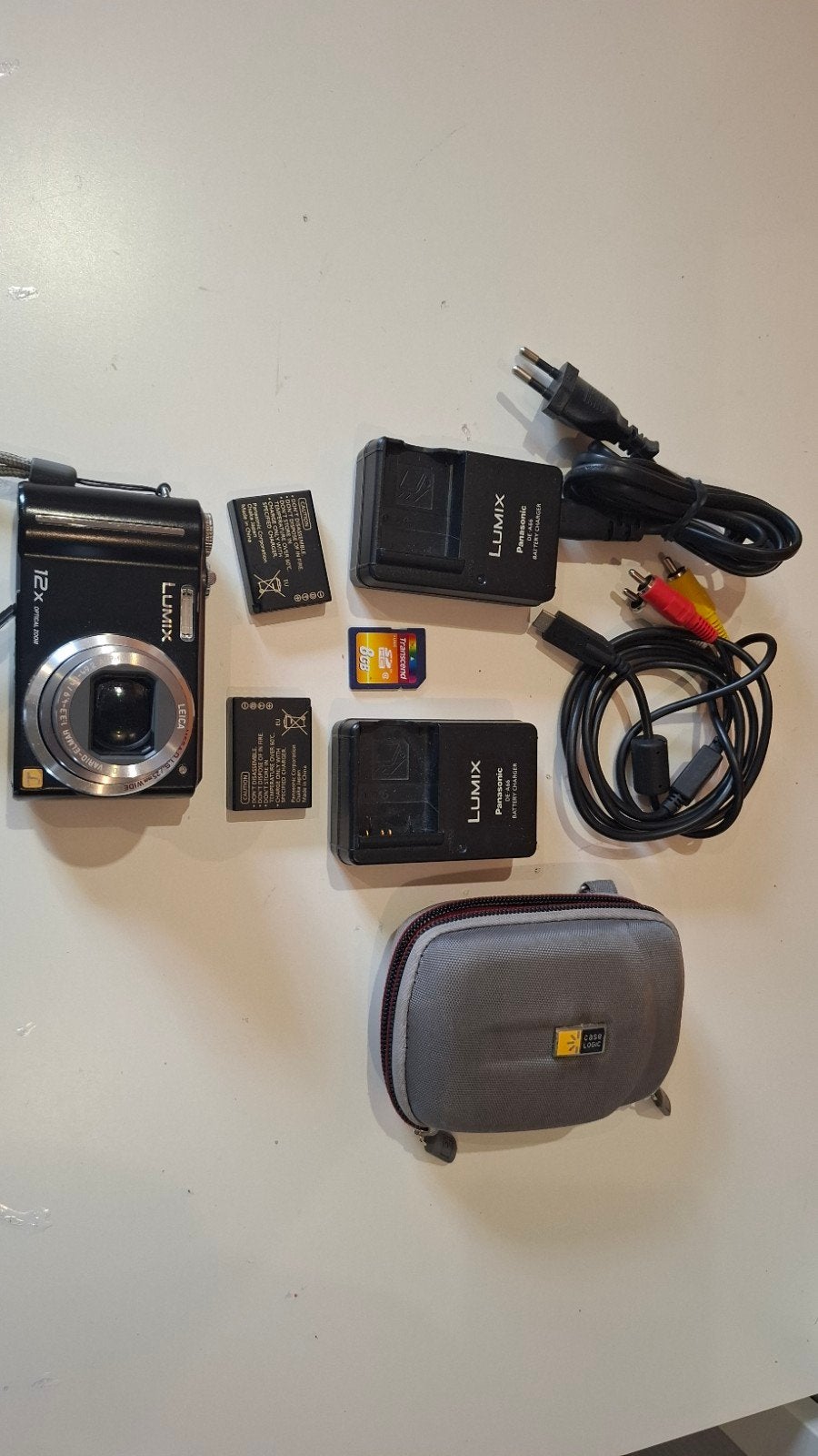 Pack Photo Complet : LUMIX DMC-TZ6 (Zoom 12x Leica) + 2 Batt, Ophalen of Verzenden, Panasonic