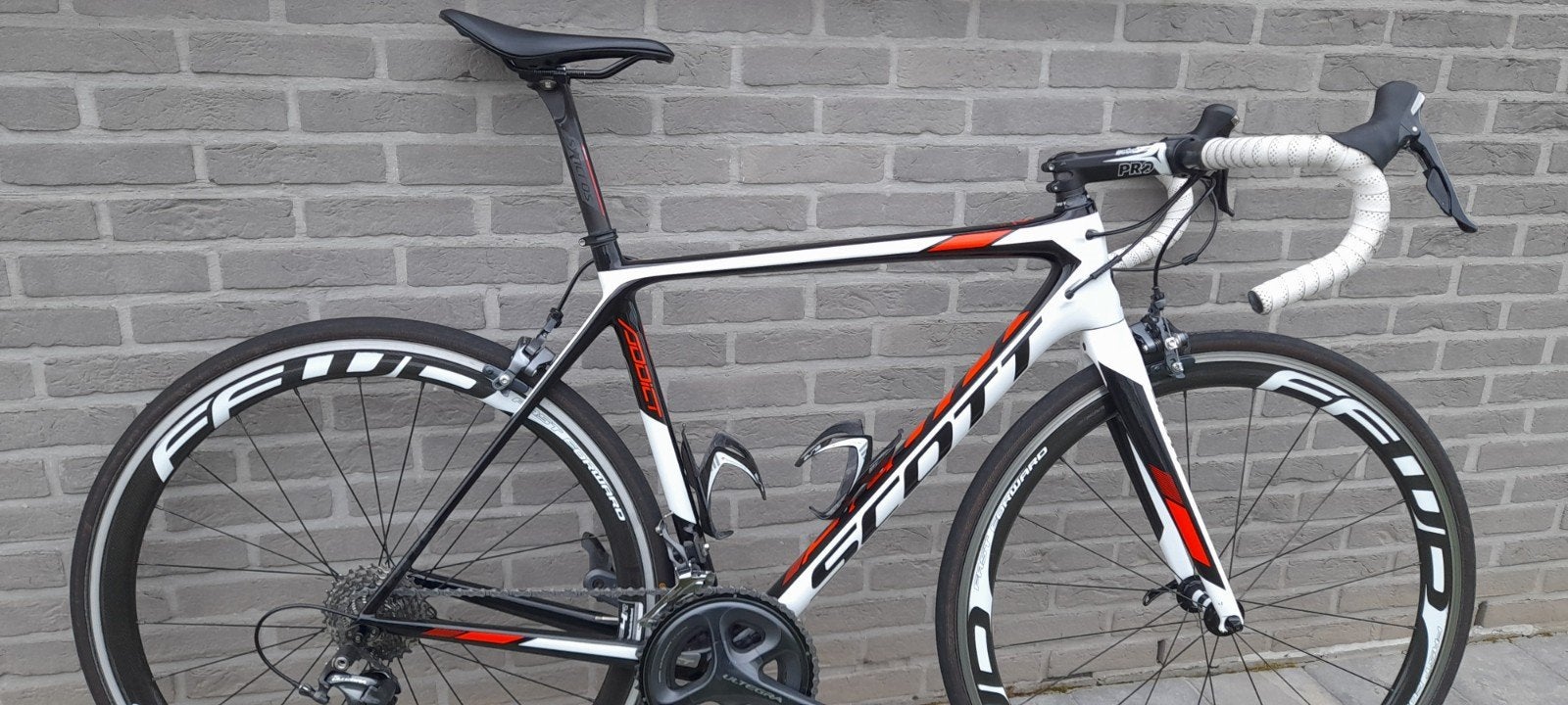 Scott Addict Medium 54, Fietsen en Brommers, Ophalen, Carbon