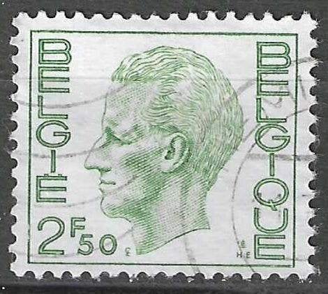 Belgie 1974 - Yvert 1717 /OBP 1716 - Koning Boudewijn (ST), Verzenden, Gestempeld, Gestempeld, Koninklijk huis