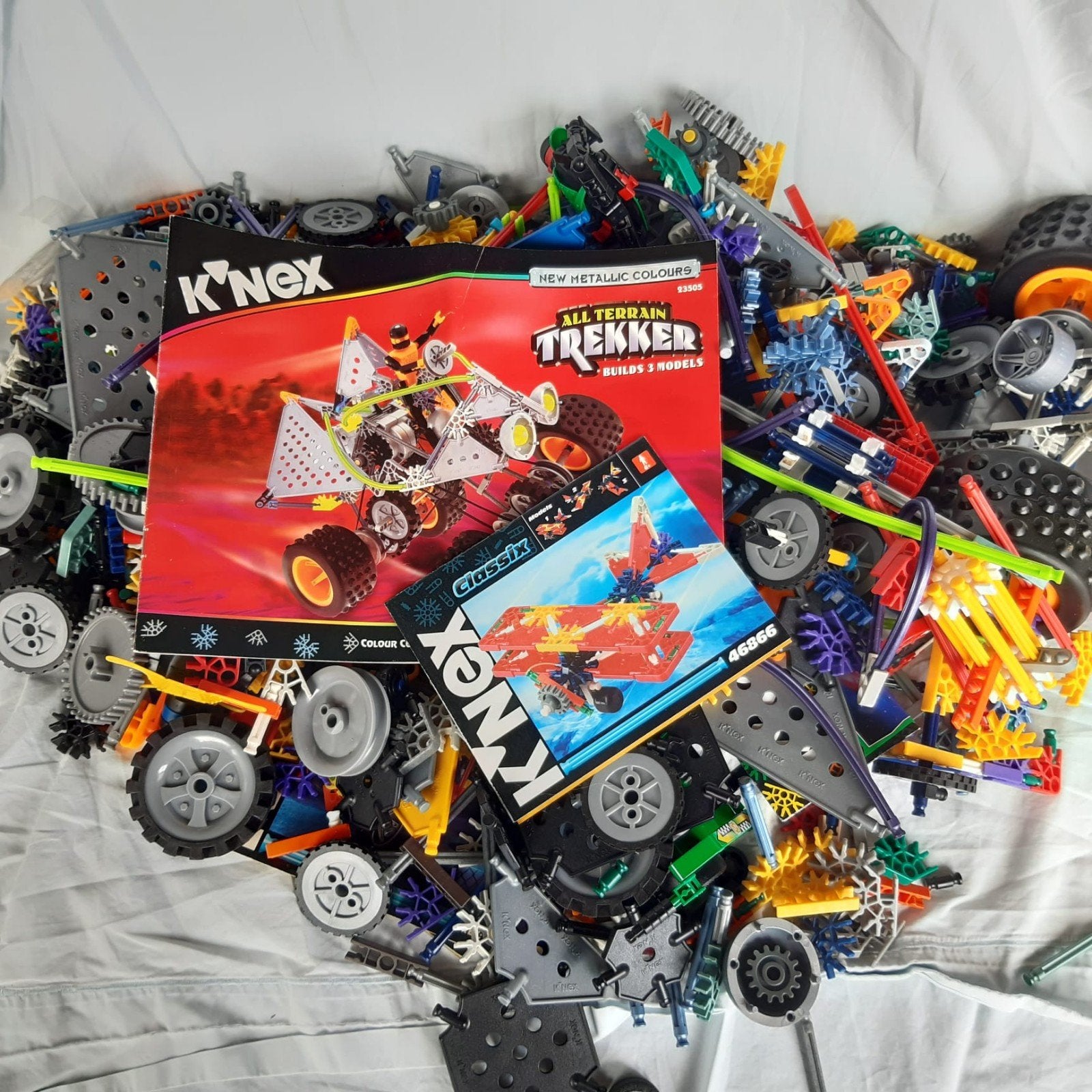 Knex, Ophalen