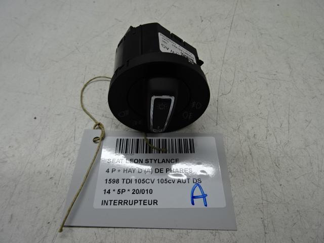 SCHAKELAAR Seat Leon (5FB) (01-2012/06-2020) (5G0941431AH), Gebruikt, Seat