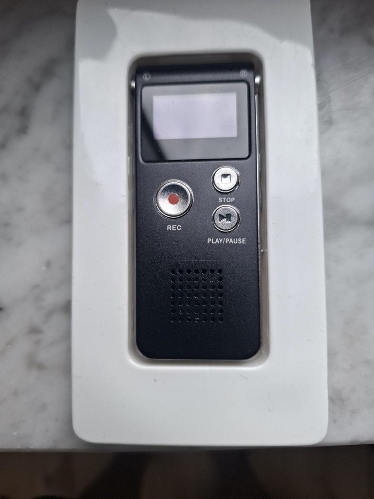 DICTAPHONE, Ophalen, Bandrecorder