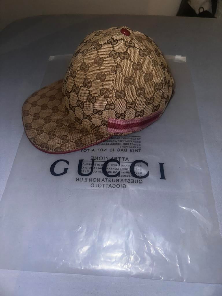 Gucci pet band bonbon, Ophalen of Verzenden, Zo goed als nieuw, Pet