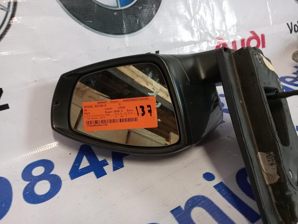Vw Polo Buitenspiegel Rechts 2016, Volkswagen, -, Utilisé, -