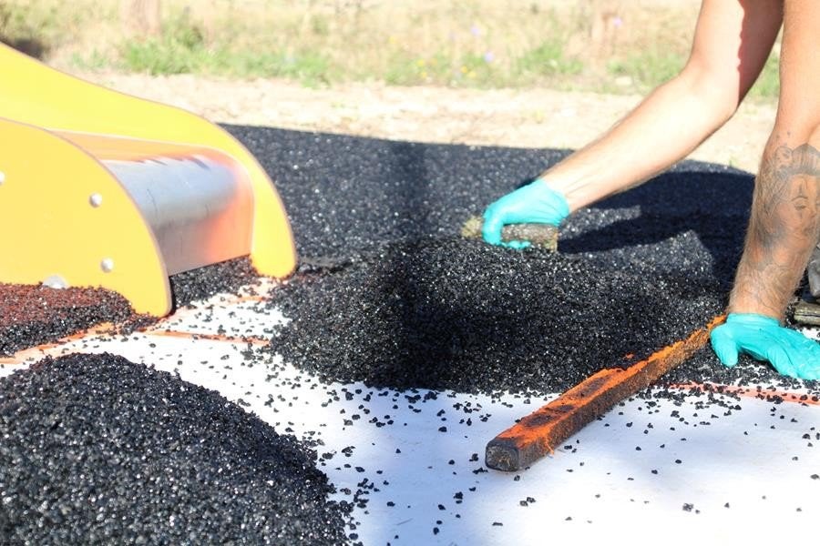 Granulés EPDM pour sol souple coulé en résine, Doe-het-zelf en Bouw, Overige Doe-Het-Zelf en Bouw, Ophalen