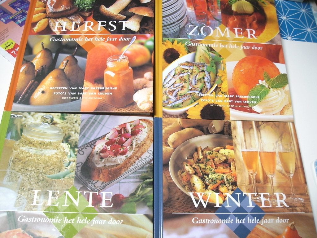 artis-historia gastronomie het ganse jaar door 4 delen, Boeken, Prentenboeken en Plaatjesalbums, Ophalen of Verzenden, Zo goed als nieuw