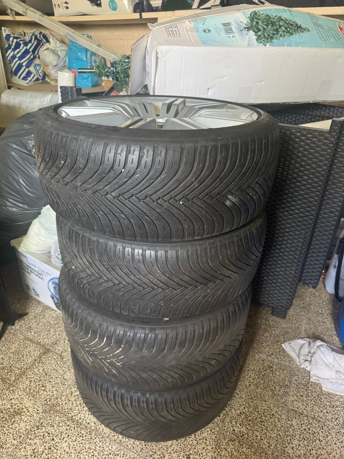 Jantes en aluminium de 19 pouces, Enlèvement, Utilisé