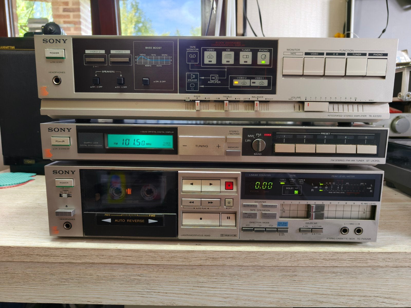 Sony set, Ophalen, Cassettedeck, Sony