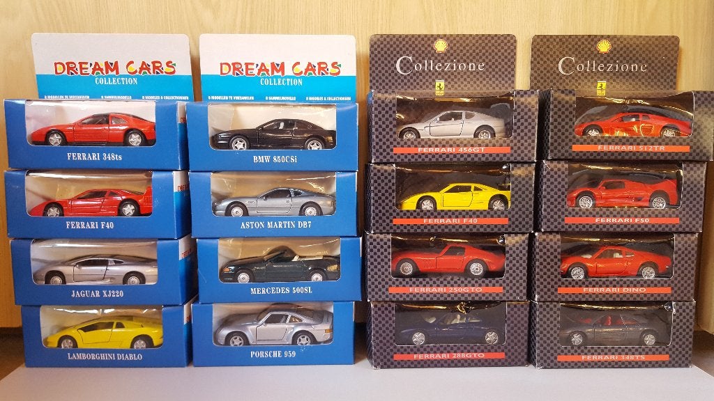 Voitures miniatures Shell, Hobby en Vrije tijd, Modelauto's | 1:43, Ophalen, Nieuw, Auto, Overige merken