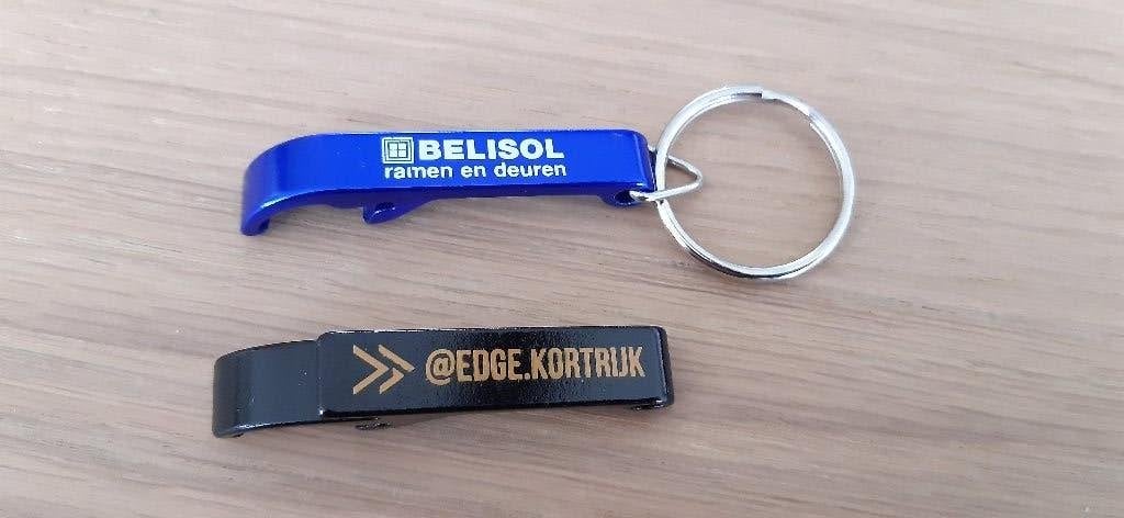 fles- en blikopener  + flesopener met sleutelhanger, Enlèvement ou Envoi, Neuf, Marque