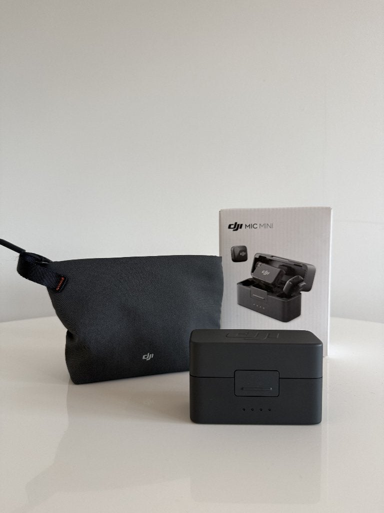 DJI Mic Mini Microphone Sans Fil 2 Émetteurs + Récepteur, Enlèvement, Comme neuf, Récepteur