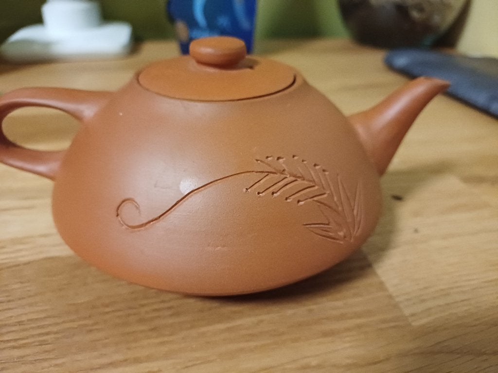 Théière chinoise en argile 40cl avec filtre intérieur, Antiquités & Art, Antiquités | Céramique & Poterie, Enlèvement