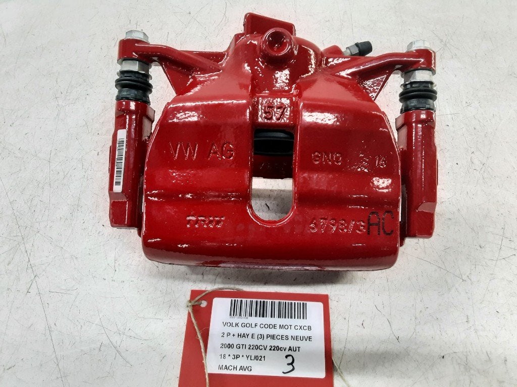 ETRIER DE FREIN AVANT GAUCHE Golf VII (AUA) (5QO105DR), Autos : Pièces & Accessoires, Volkswagen, Volkswagen AG, Utilisé, Kundenbetreuung@volkswagen.de