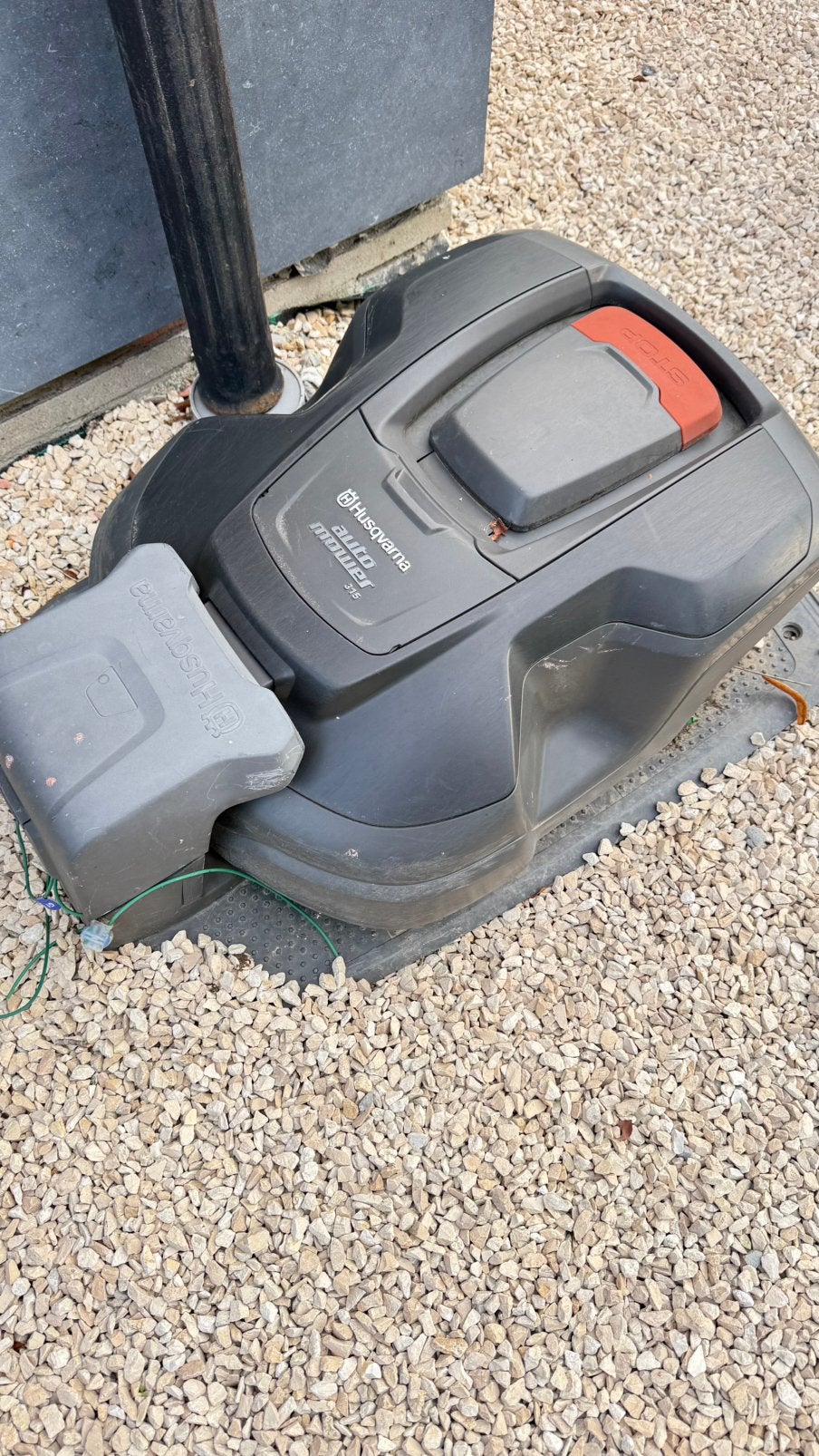 Husqvarna automower 315, Ophalen, Gebruikt