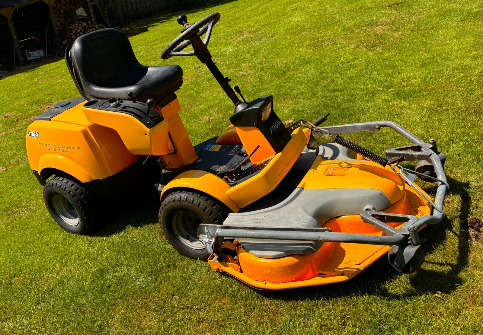 Stiga park DIESEL met combi 110, Enlèvement, Utilisé, 90 à 120 cm