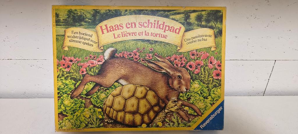 Haas en Schildpad, Ophalen