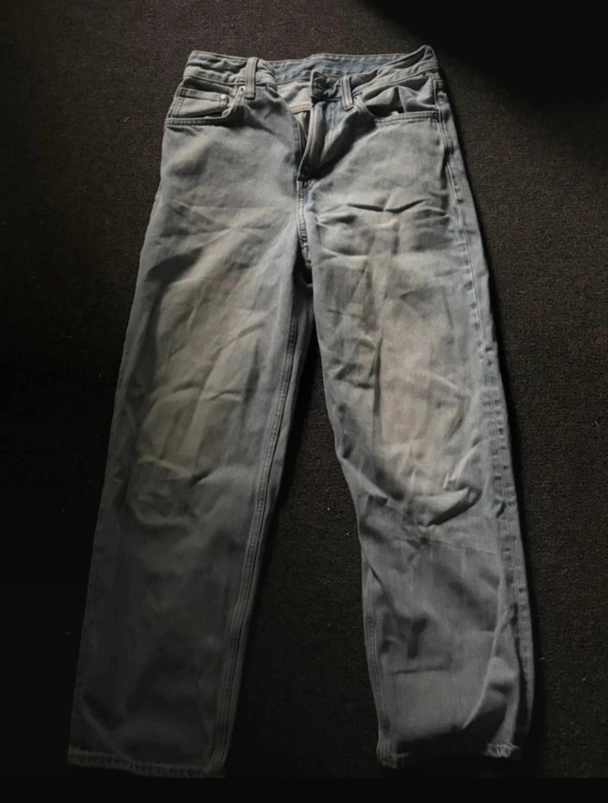 Jeans broek, Kleding | Heren, Ophalen, Zo goed als nieuw, Blauw, Overige jeansmaten