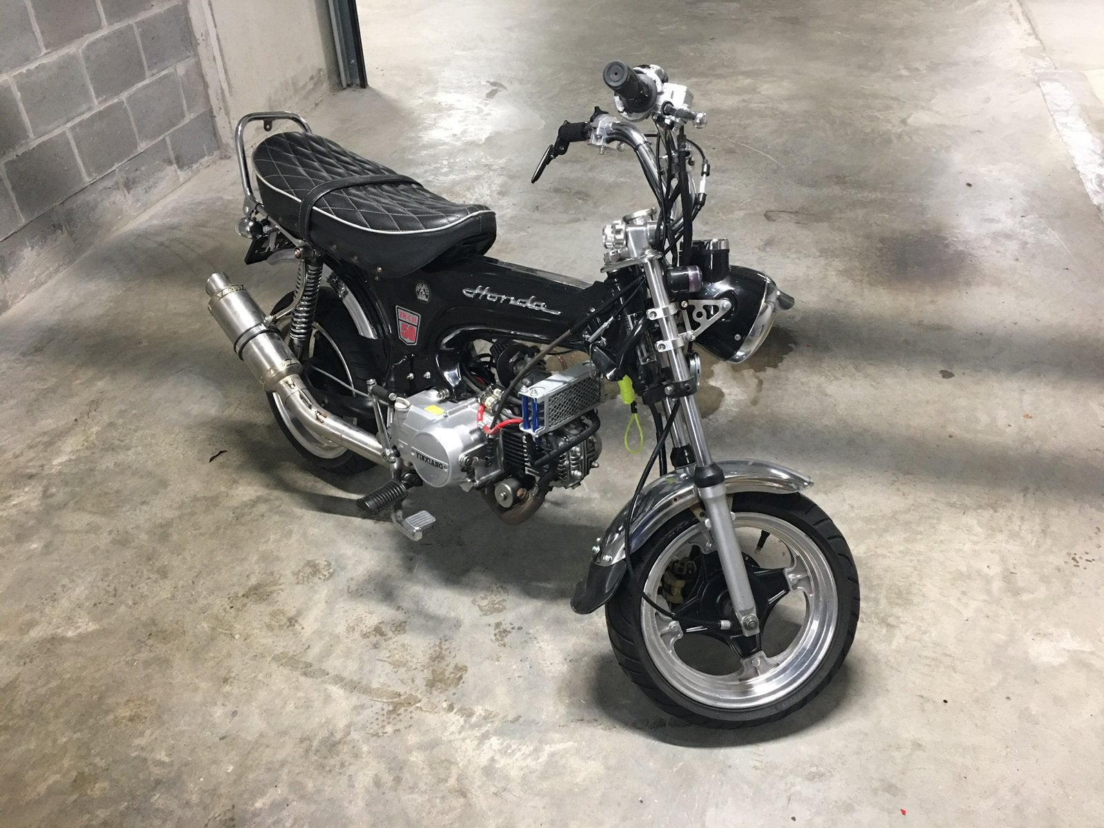 YINXIAG DAX 49cc, Ophalen
