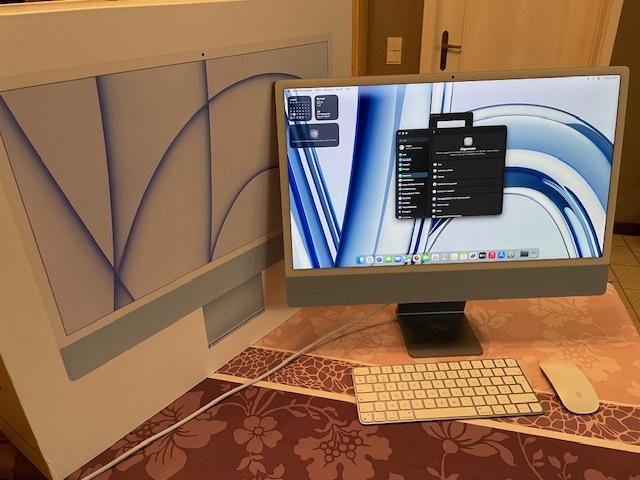 Apple iMac 24" M1 - 2023 - als nieuw - in originele doos, Computers en Software, Apple Desktops, 256 GB, IMac, Zo goed als nieuw