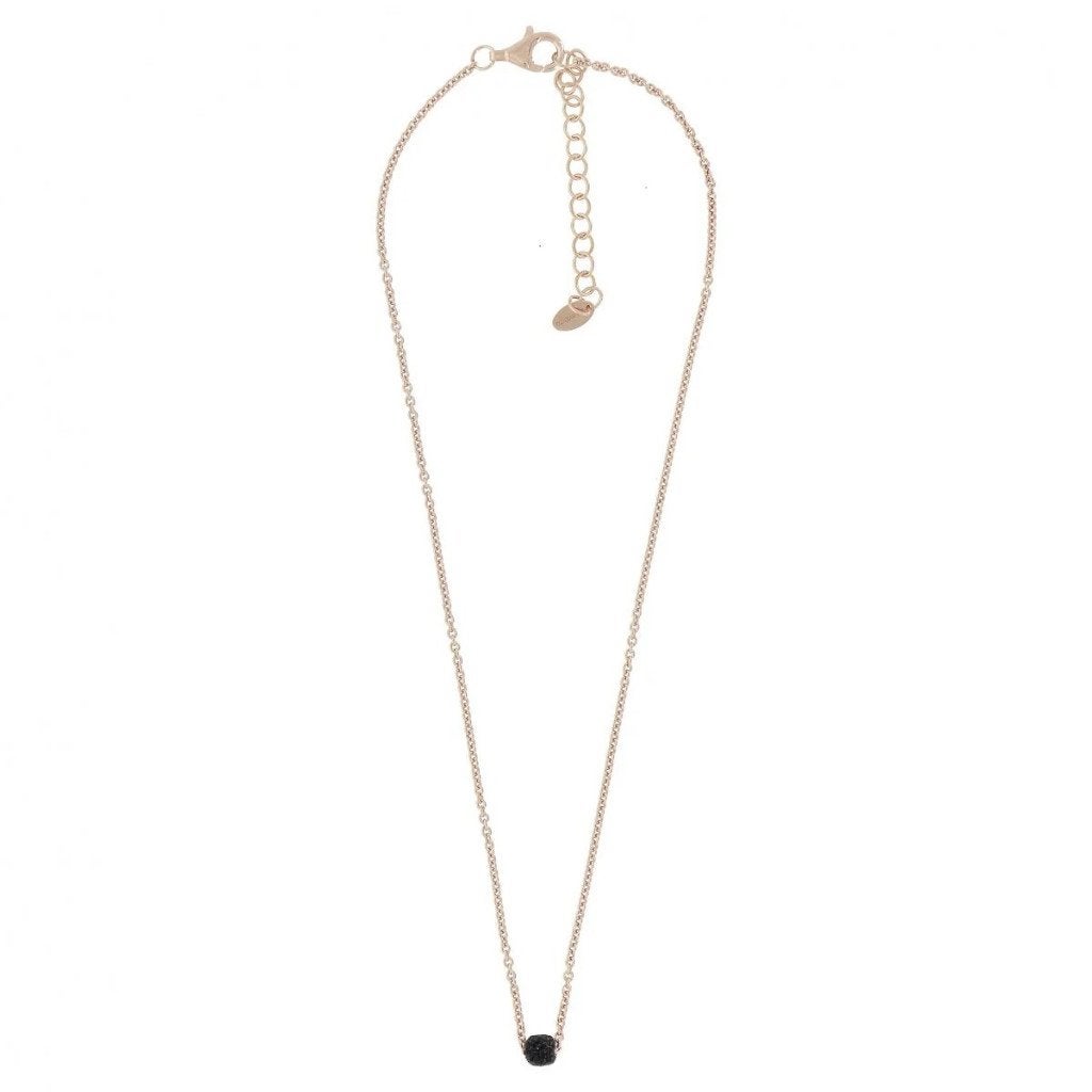 Collier Pesavento Argento Polvere Rosa + Polvere Nero, Bijoux, Sacs & Beauté, Colliers, Neuf, Enlèvement ou Envoi, Rose, Avec pierre précieuse