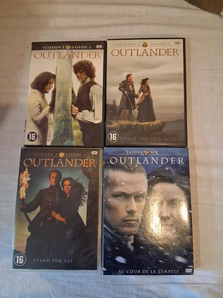 Outlander seizoen 3 => 6 op dvd, Cd's en Dvd's, Vanaf 16 jaar, Boxset, Science Fiction en Fantasy, Ophalen of Verzenden
