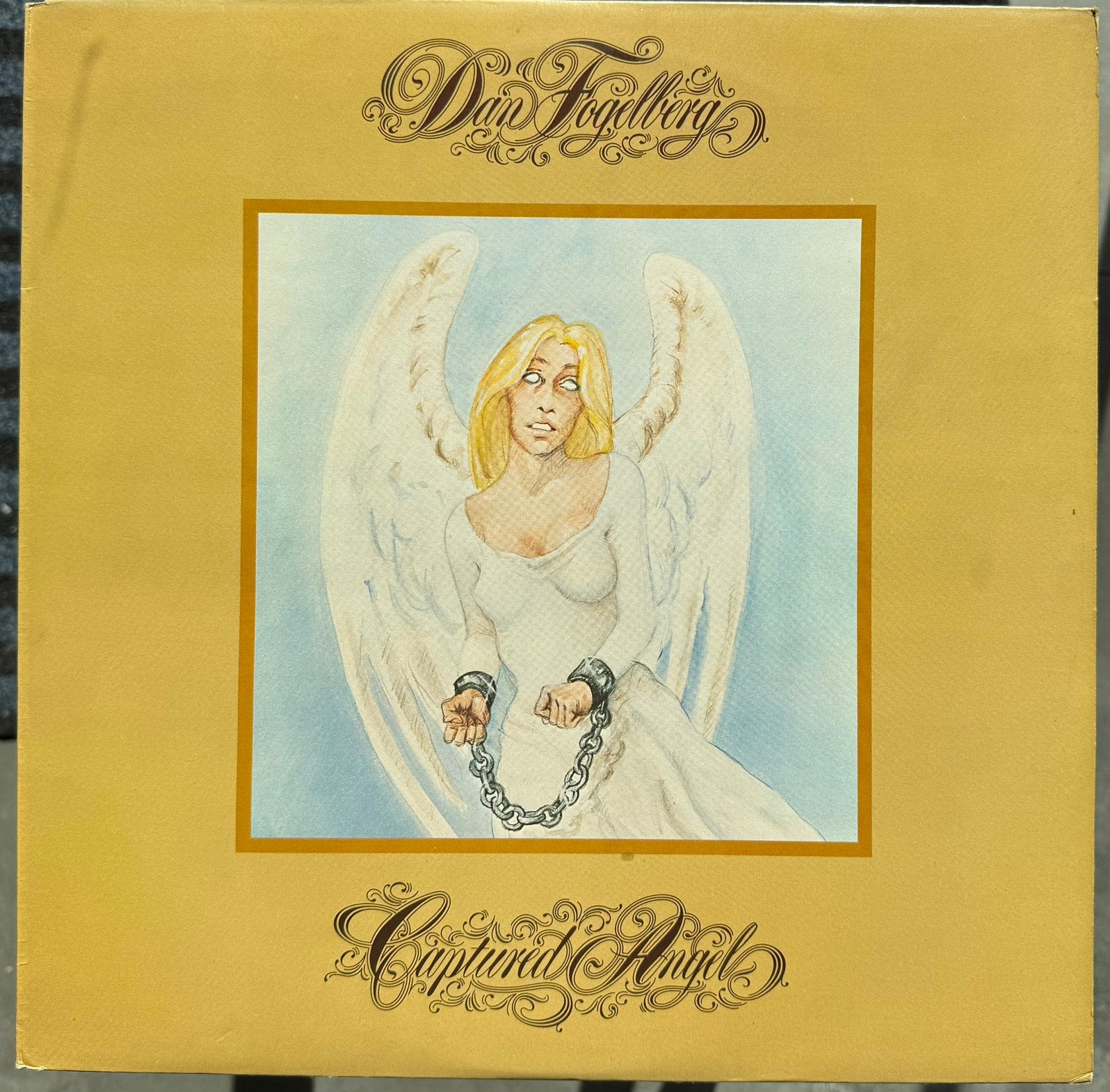LP Dan Fogelberg - Captured angel, CD & DVD, Vinyles | Rock, Enlèvement ou Envoi, Utilisé, Chanteur-compositeur, LP