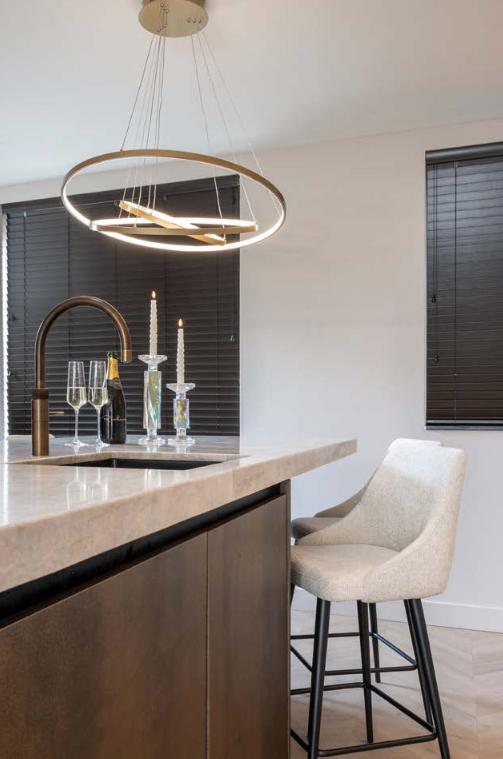 NIEUWE Richmond Interiors barkruk leverbaar in 2 hoogtes, Nieuw, Ophalen of Verzenden, Wit, Metaal